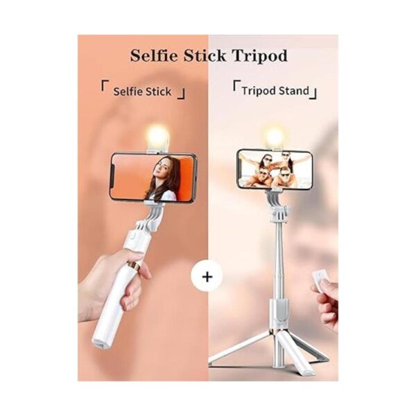 Trípode de palo selfie con control remoto inalámbrico_6