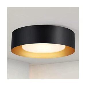 Yasince Luces de techo modernas de montaje empotrado negro_1