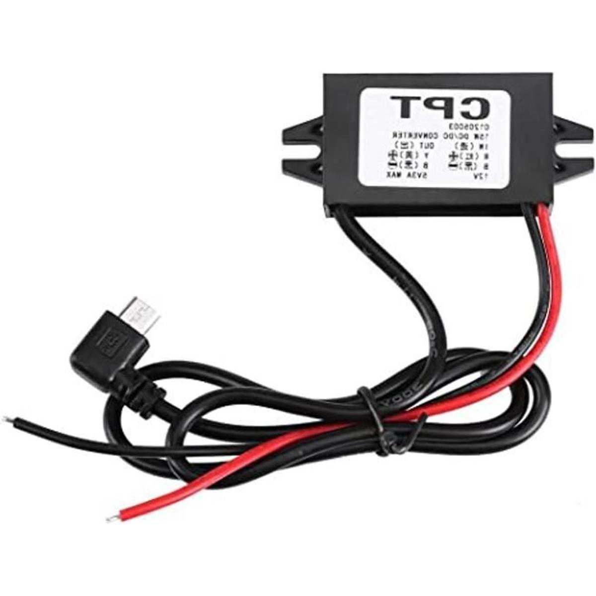 DC a DC 12 V a 5 V 3A Convertidor de Alimentación Micro