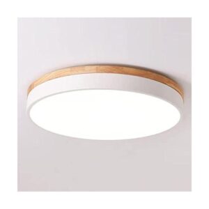 Yasince Lámpara de techo LED de madera empotrada moderna_1