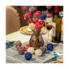 15 bolas de ratán con relleno de jarrón decorativas para