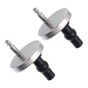 Yardwe 2 piezas de bisagra de asiento de inodoro