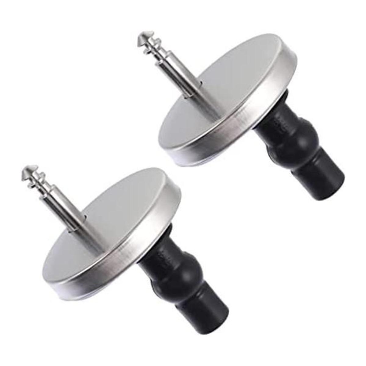 Yardwe 2 piezas de bisagra de asiento de inodoro