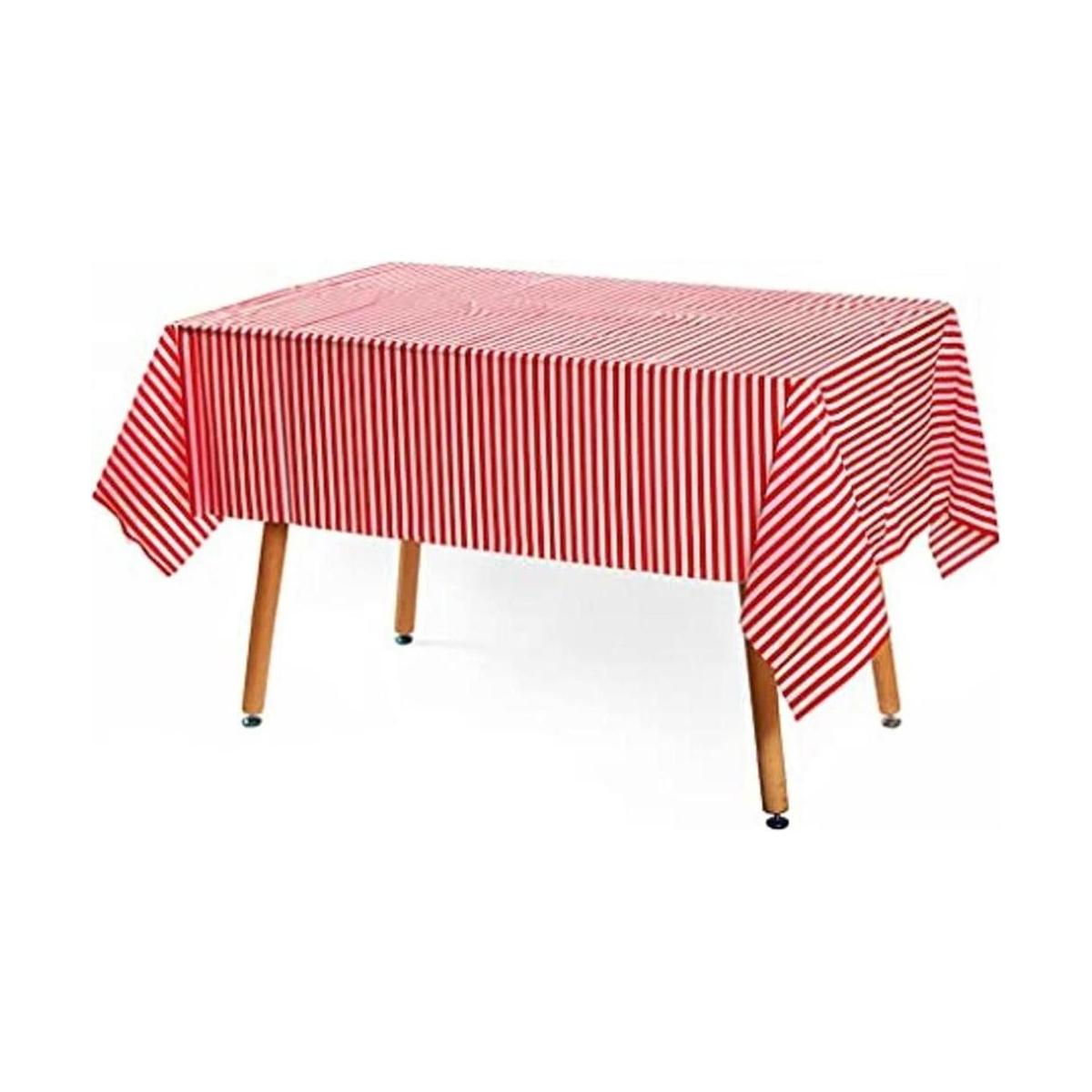 Mantel desechable de plástico para fiesta de picnic 2