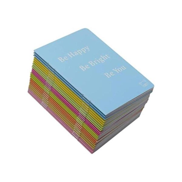 24 cuadernos de bolsillo de 4.9 x 3.5 pulgadas 24 hojas
