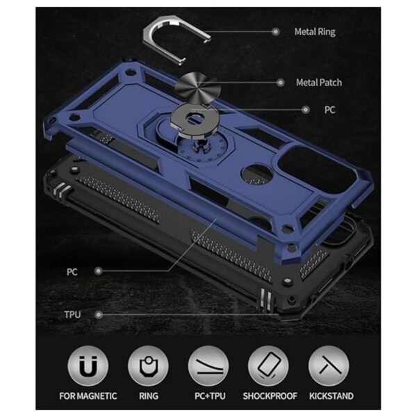 Funda para Moto G Pure para Moto G Power 2022 con_4