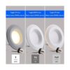Downlight LED empotrable de 6 pulgadas regulable 10.5_2