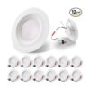 Downlight LED empotrable de 6 pulgadas 12.5 W 100 W_1