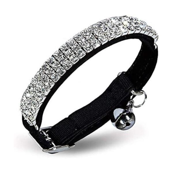 Toysdone Collar de campana de terciopelo suave seguro_1