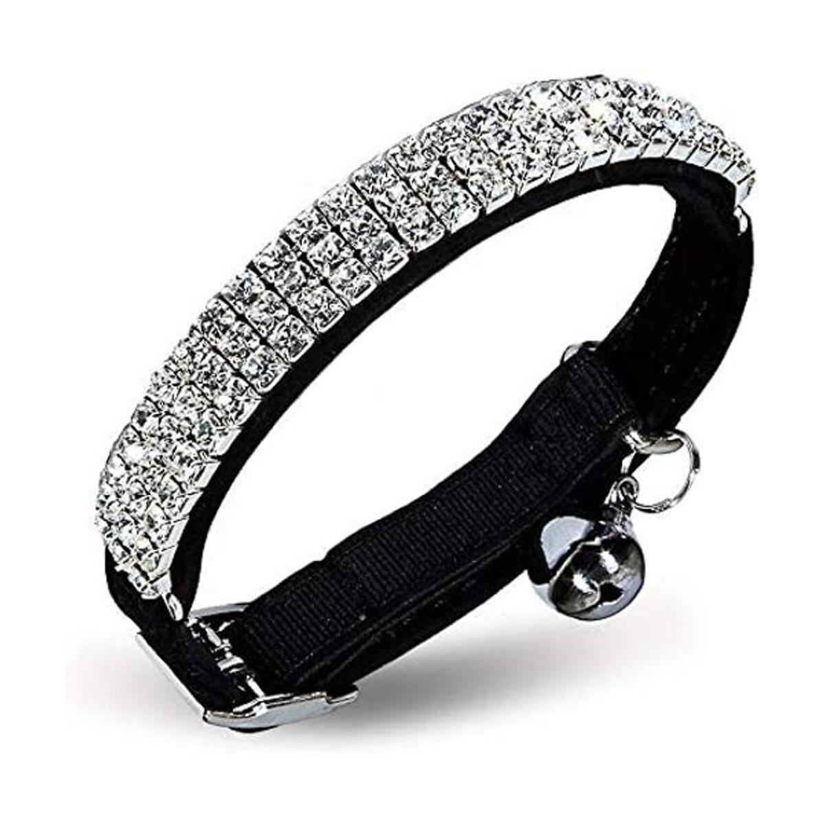 Toysdone Collar de campana de terciopelo suave seguro
