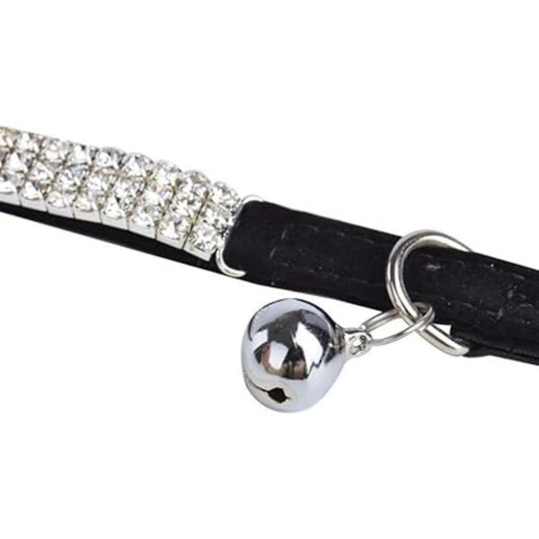 Toysdone Collar de campana de terciopelo suave seguro_2