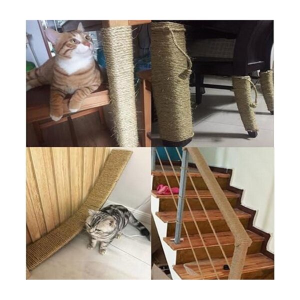 Yangbaga Repuesto de poste rascador para gatos cuerda de