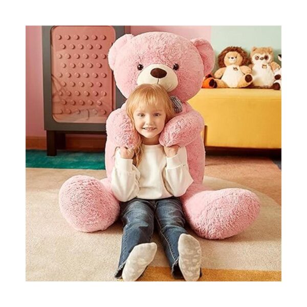 IKASA Peluche gigante de oso de peluche rosa 47 pulgadas_2