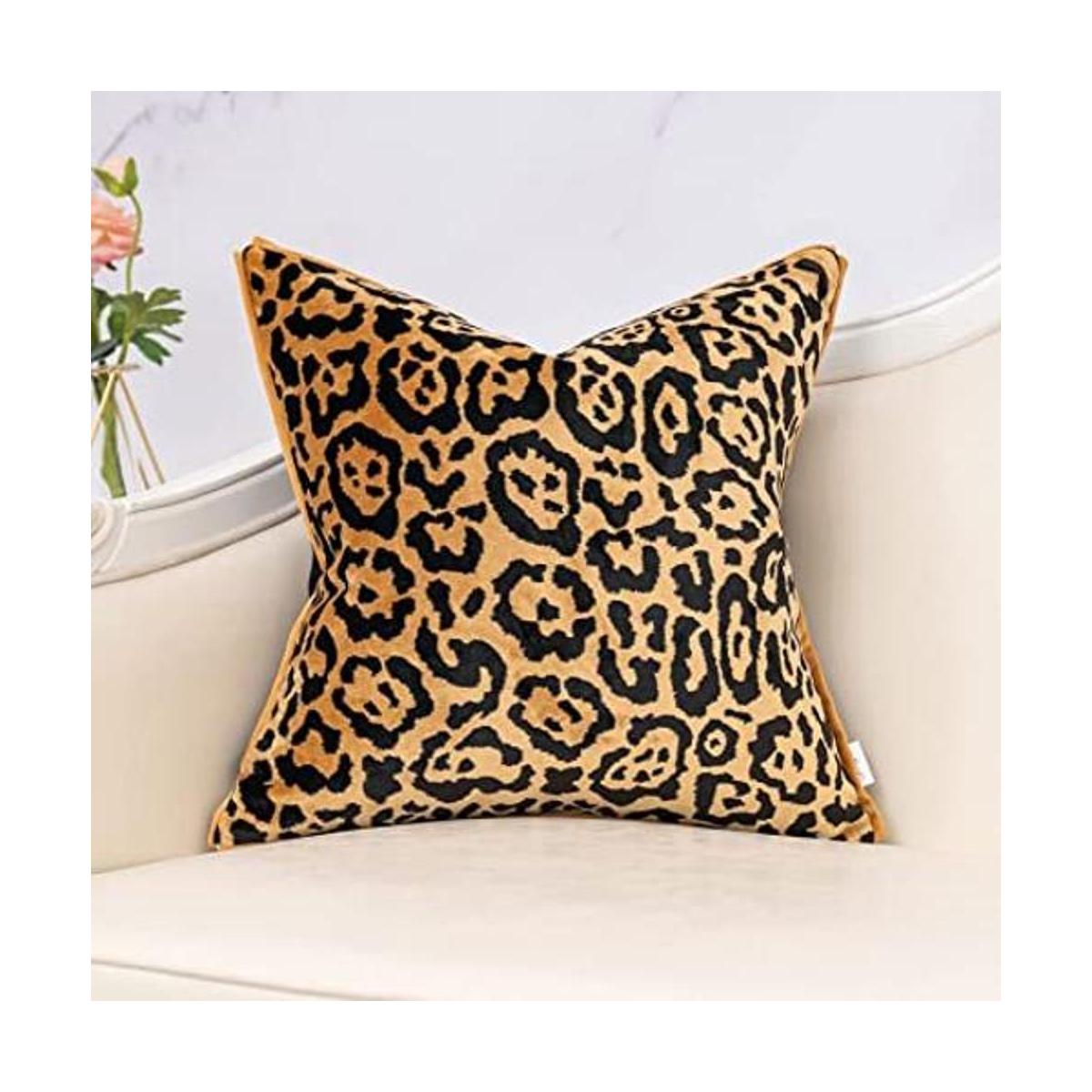 Yangest Funda de almohada decorativa de terciopelo de