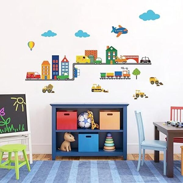 decalmile Calcomanías de pared de vehículos de_3
