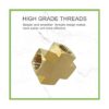 14 x 14 x 14 x 14 pulgadas NPT hembra rosca cruz_3