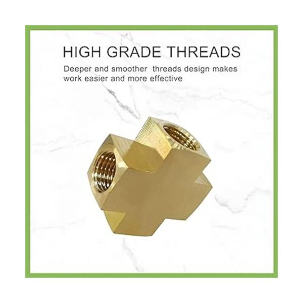 14 x 14 x 14 x 14 pulgadas NPT hembra rosca cruz_3