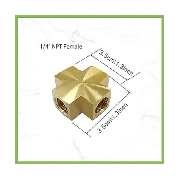 14 x 14 x 14 x 14 pulgadas NPT hembra rosca cruz_5