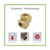 14 x 14 x 14 x 14 pulgadas NPT hembra rosca cruz_2