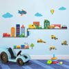 decalmile Calcomanías de pared de vehículos de_1