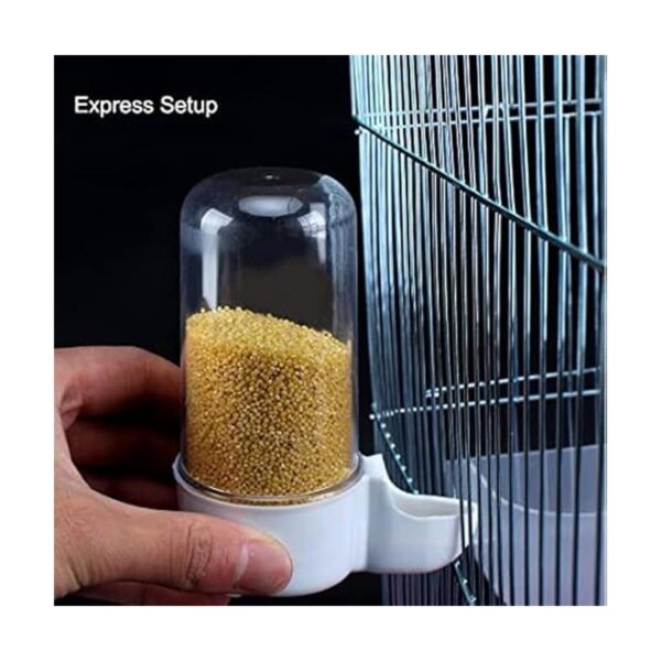 Alimentador de pájaros dispensador de agua automático para