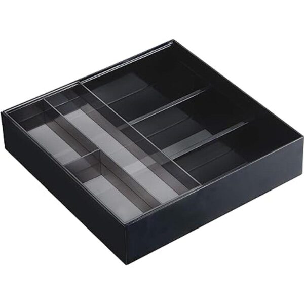 YAMAZAKI Home Organizador de cubiertos expandible para