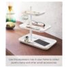 YAMAZAKI home 4724 Bandeja de accesorios de 3 niveles_2