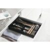 YAMAZAKI Home Organizador de cubiertos expandible para