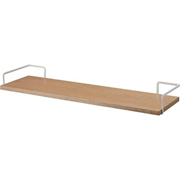 YAMAZAKI home Estante de pared de madera blanco_1