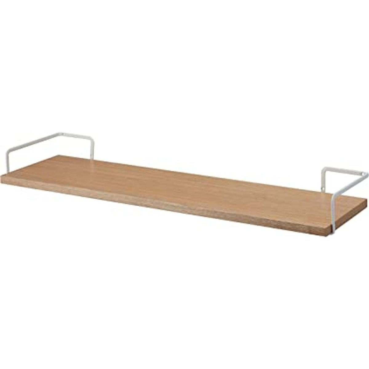 YAMAZAKI home Estante de pared de madera blanco