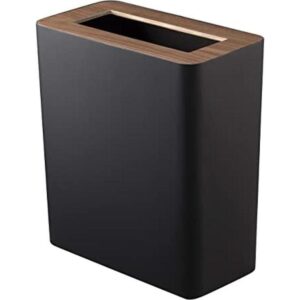 Yamazaki Home Bote de basura delgado talla única nogal_1