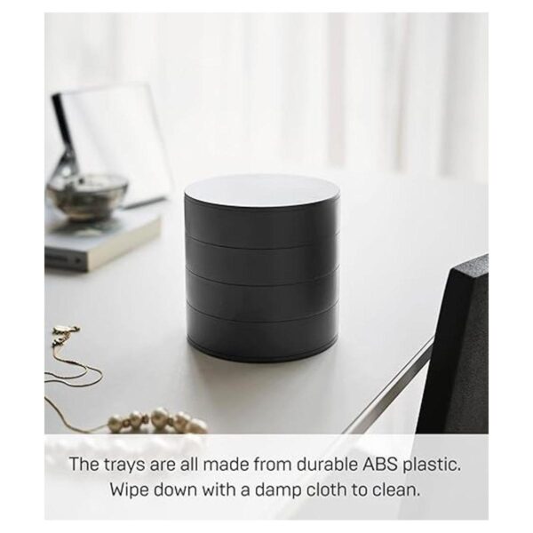 YAMAZAKI home Bandeja de accesorios Tower de 4 niveles_6