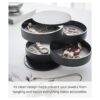 YAMAZAKI home Bandeja de accesorios Tower de 4 niveles_5