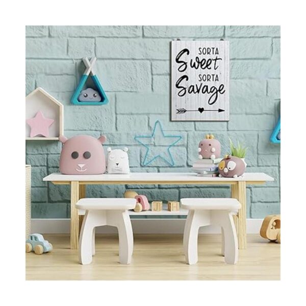 Decoración de habitación para adolescentes letrero de