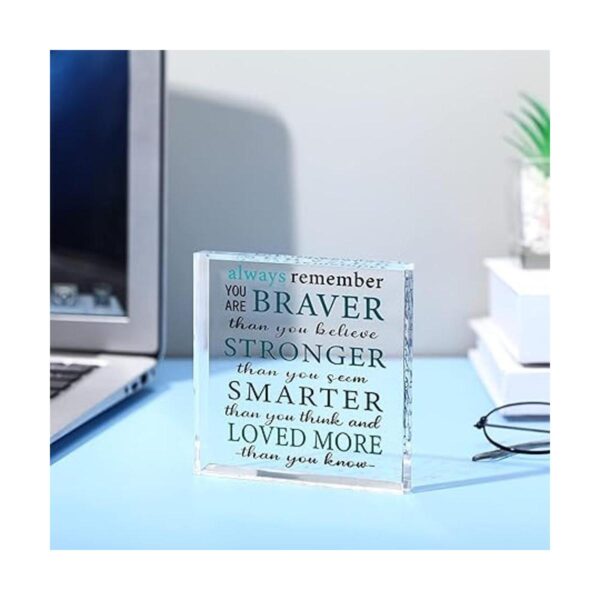 Always Remember You are Braver Than You Think Regalo