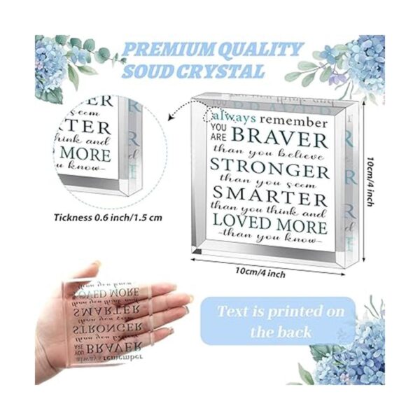 Always Remember You are Braver Than You Think Regalo