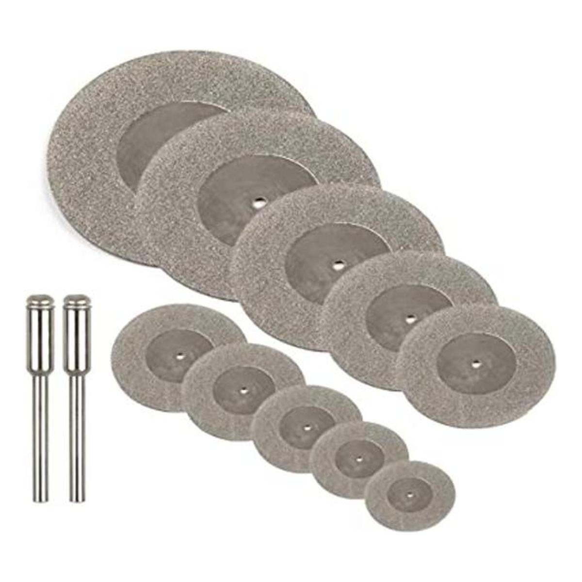 Yakamoz Juego de 10 ruedas de corte de diamante con