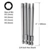 Yakamoz 16Pcs 4in1 Multi Long Magnetic Screwdriver Bit Set