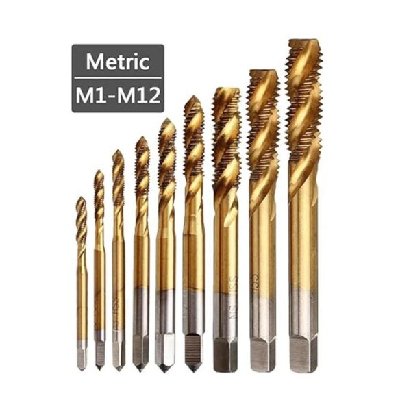 Yakamoz Juego de 9 grifos de tornillo de máquina de