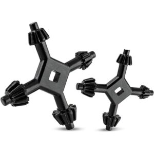 Yakamoz Juego de 2 llaves de portabrocas universales de 4_1