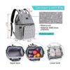 AmHoo Lonchera térmica con aislamiento mochila_4