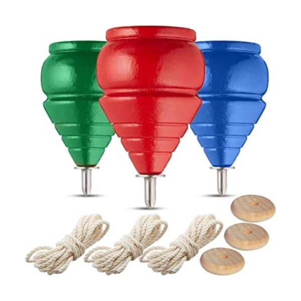 Auténticos tropos de madera clásicos juego de 3_1