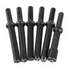 Juego de 7 brocas para martillo neumático 0.401 vástago de