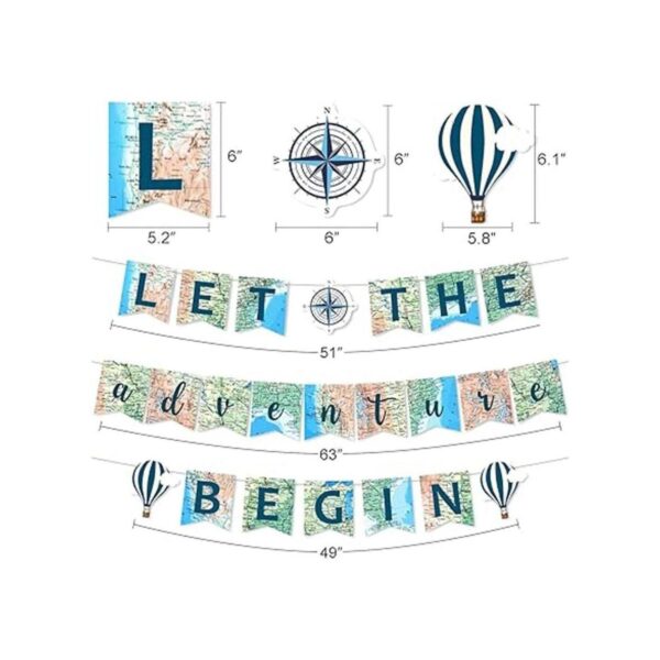 Cartel de Let the Adventure Begin Banner Adventure Awaits_2