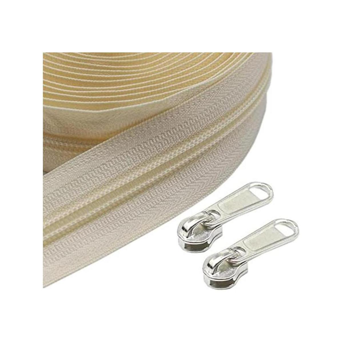 YaHoGa Cremalleras de bobina de nailon beige 5 de The