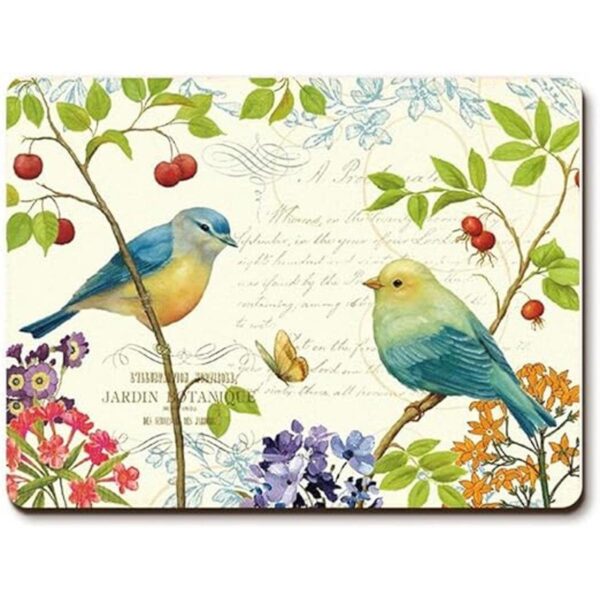 YaYiYo Posavasos de corcho con diseño de pájaros 2_1