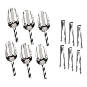 Black Menba Sweet Candy Buffet Pinzas y cucharas para