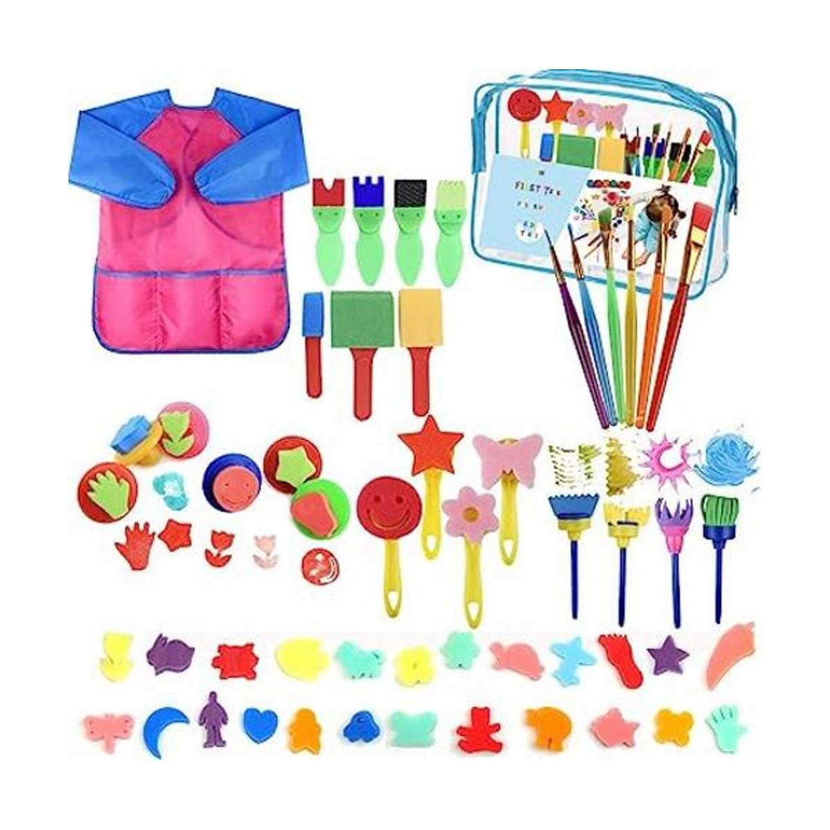 YZNlife Juego de 52 brochas de pintura de esponja kit de