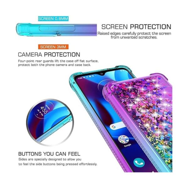 YZOK Funda para Moto G Pure Case Moto G Power 2022 con_2