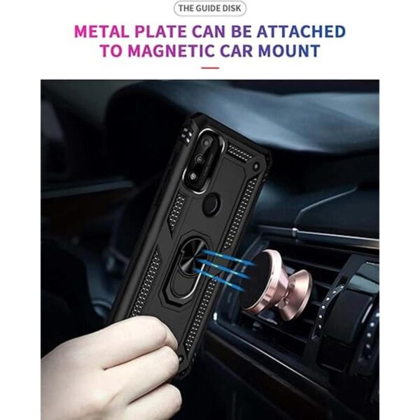 YZOK Funda compatible con Moto G Pure con protector de_4